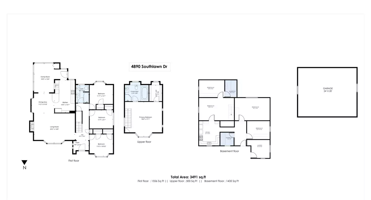Exterior Rear Photo of 4890 Southlawn Drive, Burnaby, BC