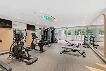 Basement Recreation Room Photo of 502 1342 Johnston Road, White Rock, BC