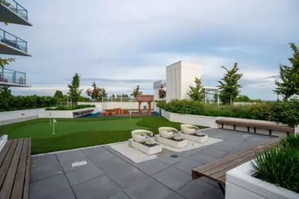 Outdoor Deck Photo of 502 1342 Johnston Road, White Rock, BC