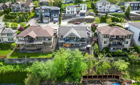 Aerial View of 7319 Mount Thurston Drive, Chilliwack, BC