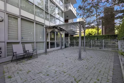 Outdoor Patio Photo of 107 271 Francis Way, New Westminster, BC