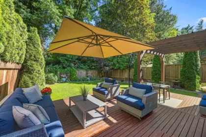 Aerial View of 5522 Deerhorn Lane, North Vancouver, BC