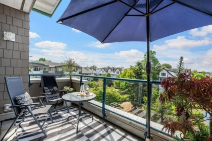 Outdoor Deck Photo of 405 5800 Andrews Road, Richmond, BC