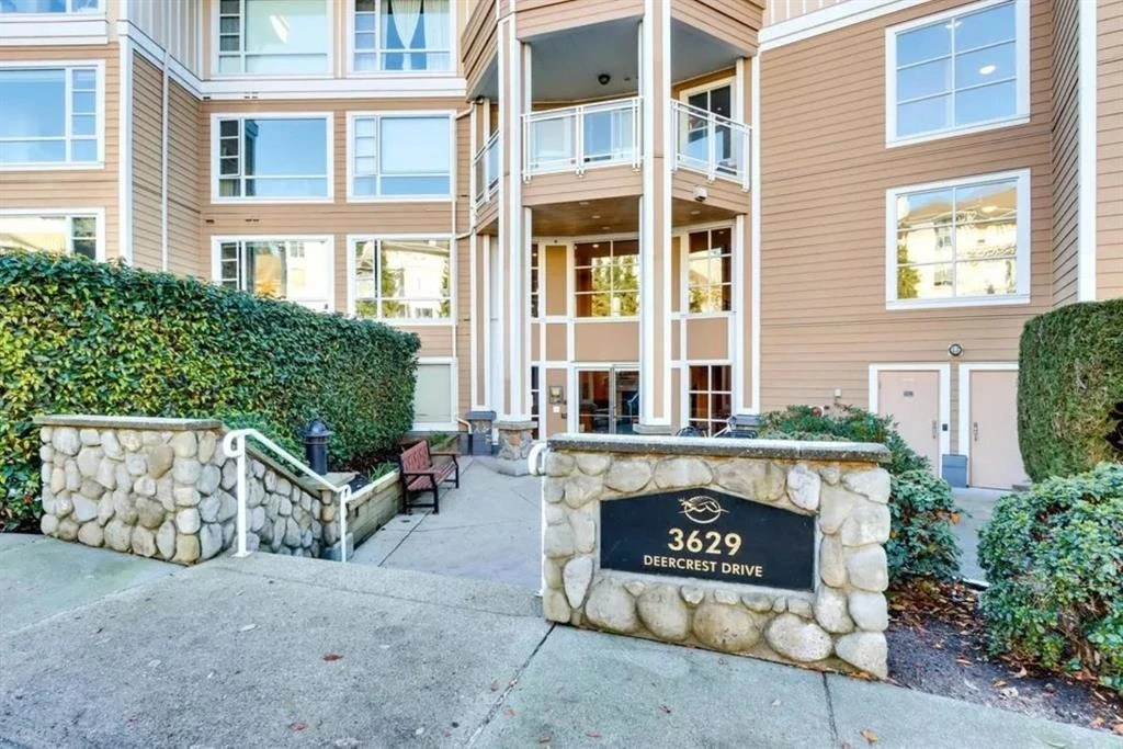 Exterior Rear Photo of 422 3629 Deercrest Drive, North Vancouver, BC