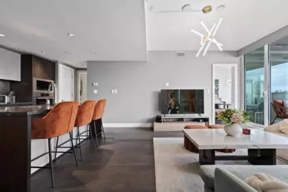 Breakfast Nook Photo of 401 888 Arthur Erickson Place, West Vancouver, BC