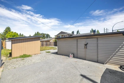 Garage Interior Photo of 2715 Coast Meridian Road, Port Coquitlam, BC