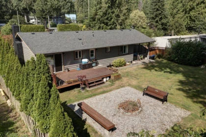 Exterior Rear Photo of 3367 Richards Road, Roberts Creek, BC