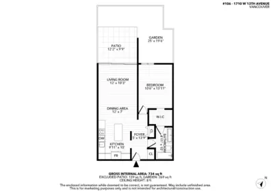 Garage Interior Photo of 106 1710 W 13th Avenue, Vancouver, BC