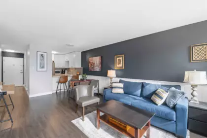 Basement Recreation Room Photo of 305 1521 George Street, White Rock, BC