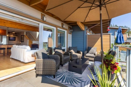 Exterior Rear Photo of 5374 Wakefield Beach Lane, Sechelt, BC