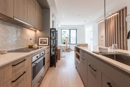 Kitchen Island Photo of 301 606 Foster Avenue, Coquitlam, BC