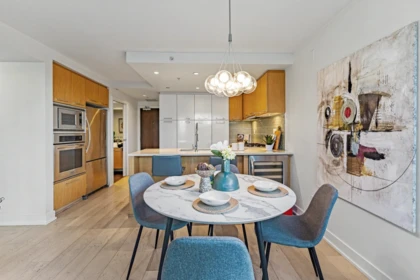 Kitchen Island Photo of 207 1680 W 4th Avenue, Vancouver, BC