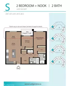 Aerial View of 515 11077 Ravine Road, Surrey, BC