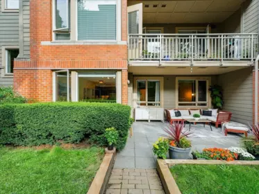 Exterior Rear Photo of G11 139 W 22nd Street, North Vancouver, BC