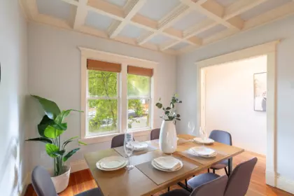 Breakfast Nook Photo of 740 Jackson Avenue, Vancouver, BC