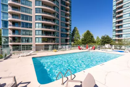 Outdoor Patio Photo of 505 8811 Lansdowne Road, Richmond, BC