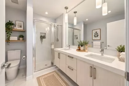 Kitchen Island Photo of 416 550 Seaborne Place, Port Coquitlam, BC