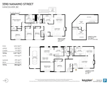 Living Room Photo of 3390 Nanaimo Street, Vancouver, BC