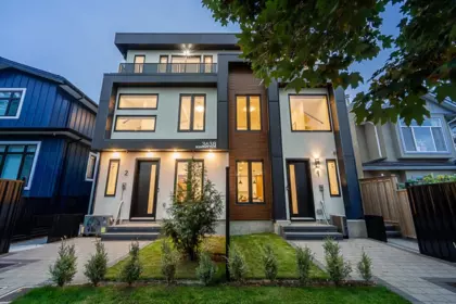 Exterior Rear Photo of 2 3638 Normandy Drive, Vancouver, BC