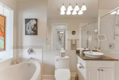 Aerial View of 219 4500 Westwater Drive, Richmond, BC