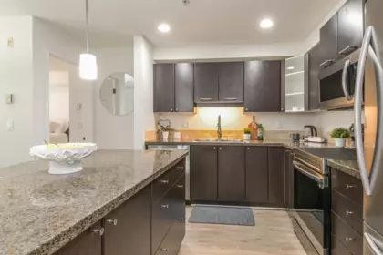 Kitchen Island Photo of 209 5454 198 Street, Langley, BC