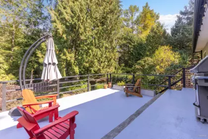 Exterior Rear Photo of 4482 Cove Cliff Road, North Vancouver, BC