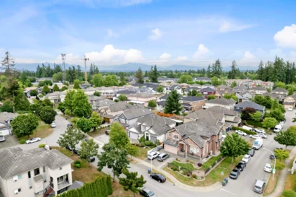 Aerial View of 6160 127 Street, Surrey, BC