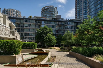 Backyard Photo of 306 633 Abbott Street, Vancouver, BC