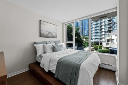 Primary Bedroom Photo of 306 633 Abbott Street, Vancouver, BC