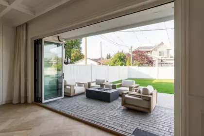 Aerial View of 3291 Douglas Crescent, Richmond, BC