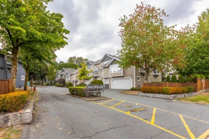 Backyard Photo of 53 1140 Falcon Drive, Coquitlam, BC