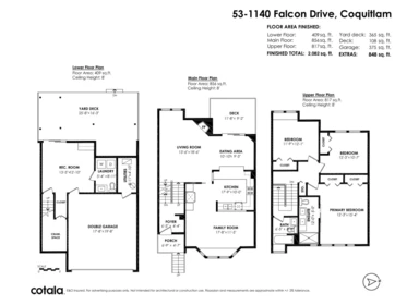 Garden / Landscaping Photo of 53 1140 Falcon Drive, Coquitlam, BC