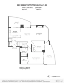 Community Amenities Photo (Clubhouse) of 802 4830 Bennett Street, Burnaby, BC