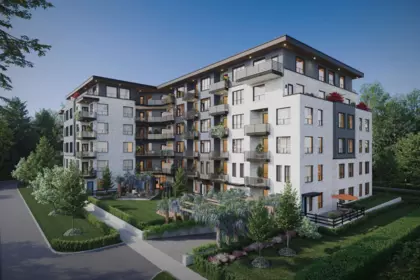 Exterior Rear Photo of 403 14798 106 Avenue, Surrey, BC
