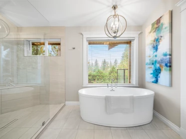 Powder Room Photo of 4047 Woodbury Avenue, North Vancouver, BC