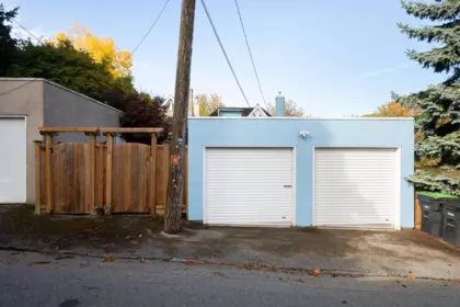 Aerial View of 3328 W 30th Avenue, Vancouver, BC