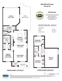 Exterior Rear Photo of 92 6450 187 Street, Surrey, BC