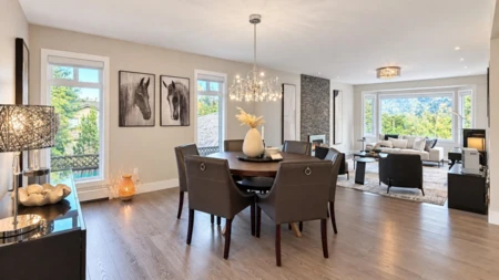 Dining Area Photo of 4673 Harken Drive, Burnaby, BC