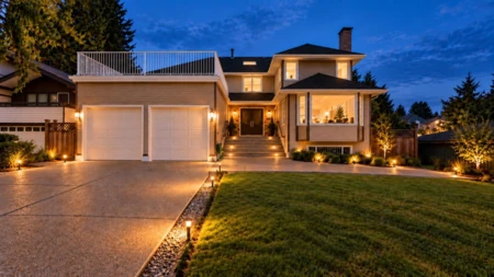 Exterior Rear Photo of 4673 Harken Drive, Burnaby, BC