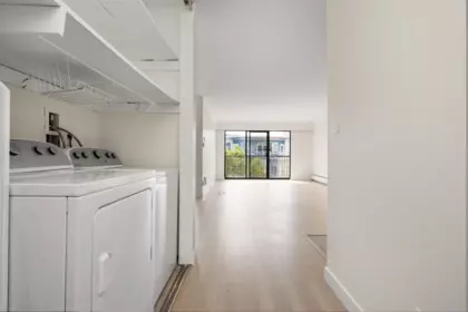 Living Room Photo of 204 127 E 4th Street, North Vancouver, BC