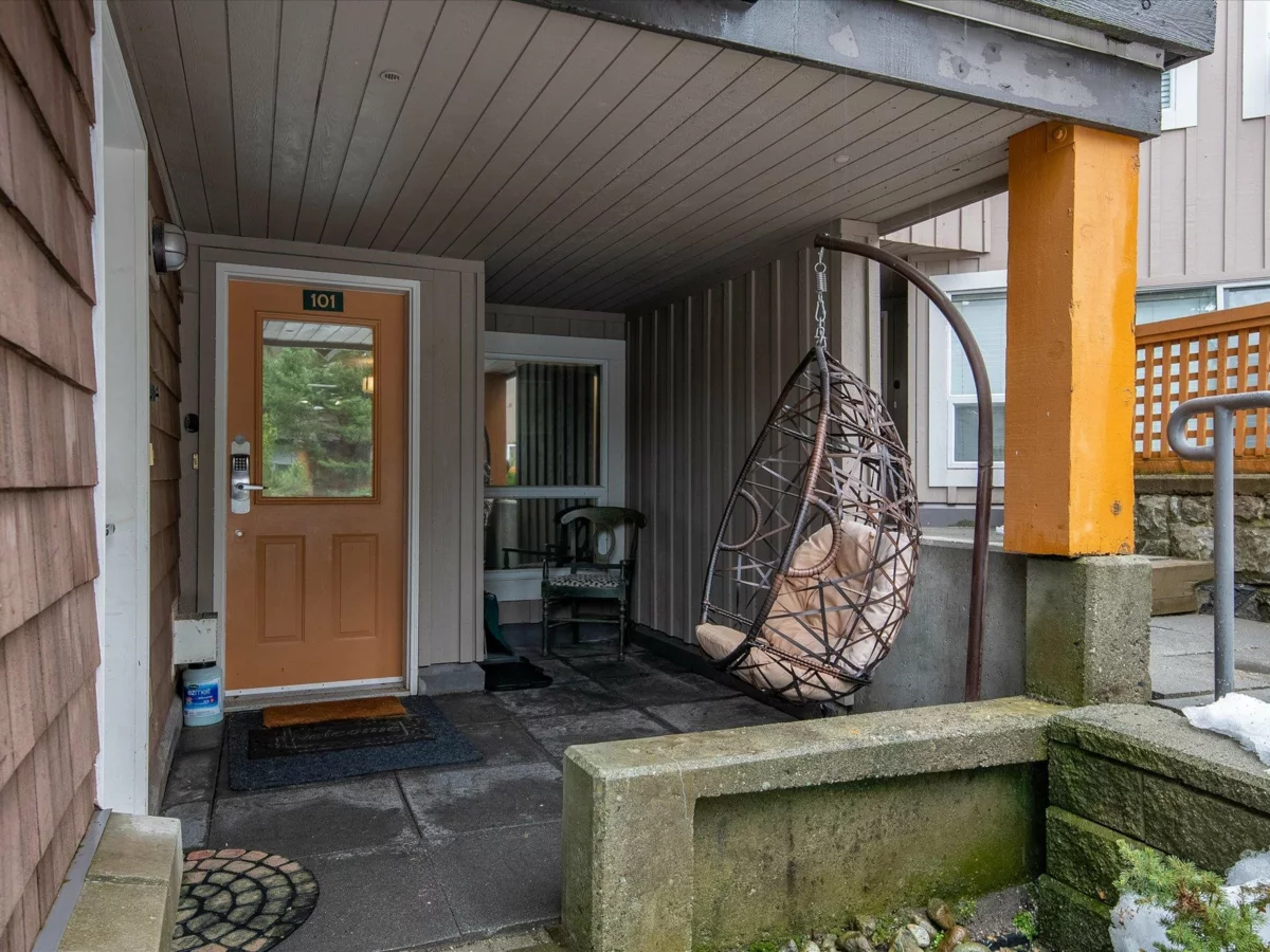 Living Room Photo of 101 4388 Northlands Boulevard, Whistler, BC