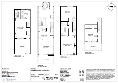 3921 Arbutus Street, Vancouver, BC, Vancouver — Townhouse for sale