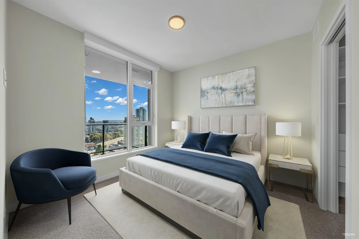 Bedroom 3 Photo of 2308 2186 Gilmore Avenue, Burnaby, BC