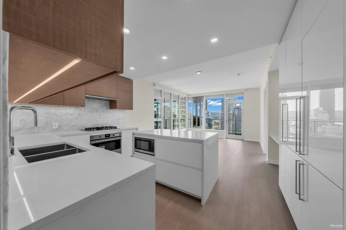 Living Room Photo of 2308 2186 Gilmore Avenue, Burnaby, BC