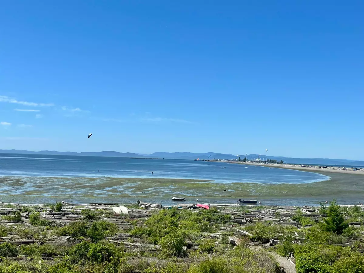 Aerial View of 207 1120 Tsatsu Shores Drive, Tsawwassen, BC