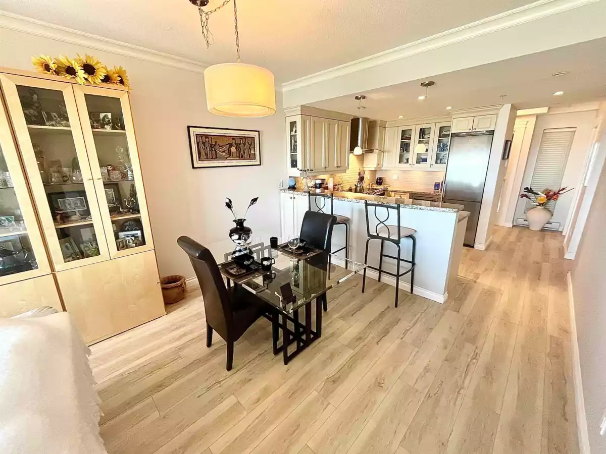 Kitchen Island Photo of 207 1120 Tsatsu Shores Drive, Tsawwassen, BC