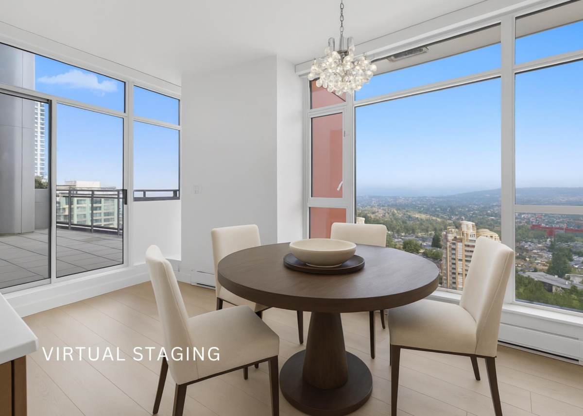 Dining Area Photo of 2603 4688 Kingsway, Burnaby, BC