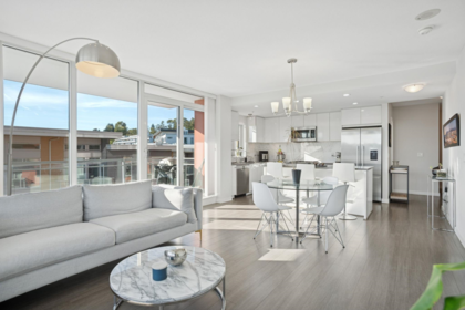 Kitchen Island Photo of 605 3281 E Kent Avenue North, Vancouver, BC