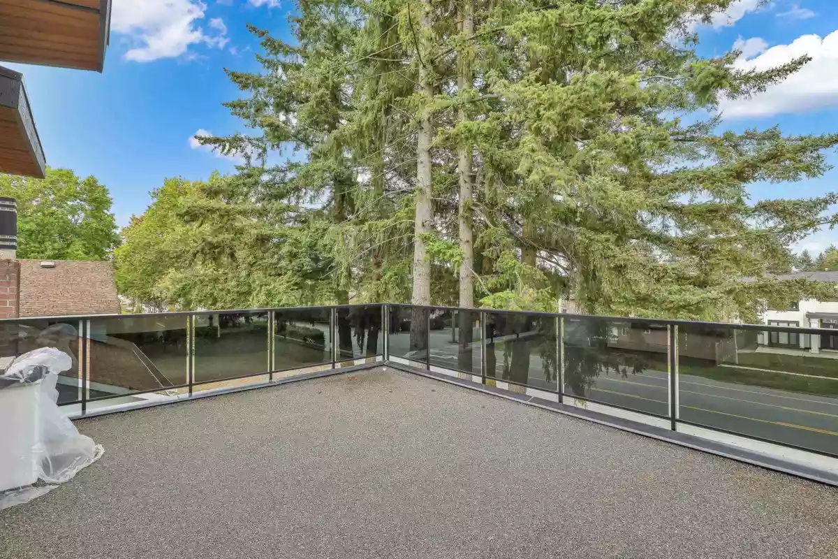 Aerial View of 6499 132 Street, Surrey, BC