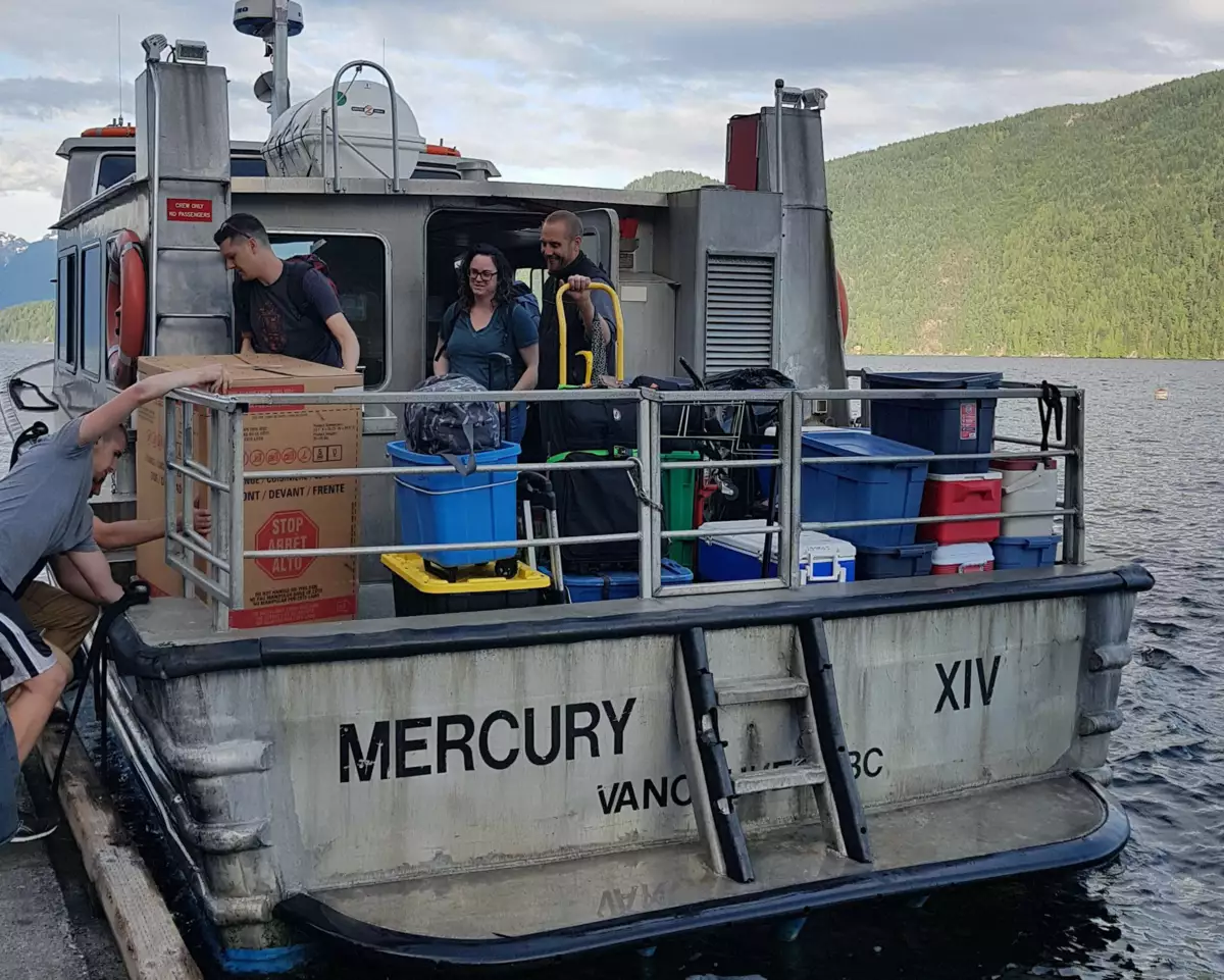 Aerial View of LOT 9 Collingwood Road, Keats Island, BC